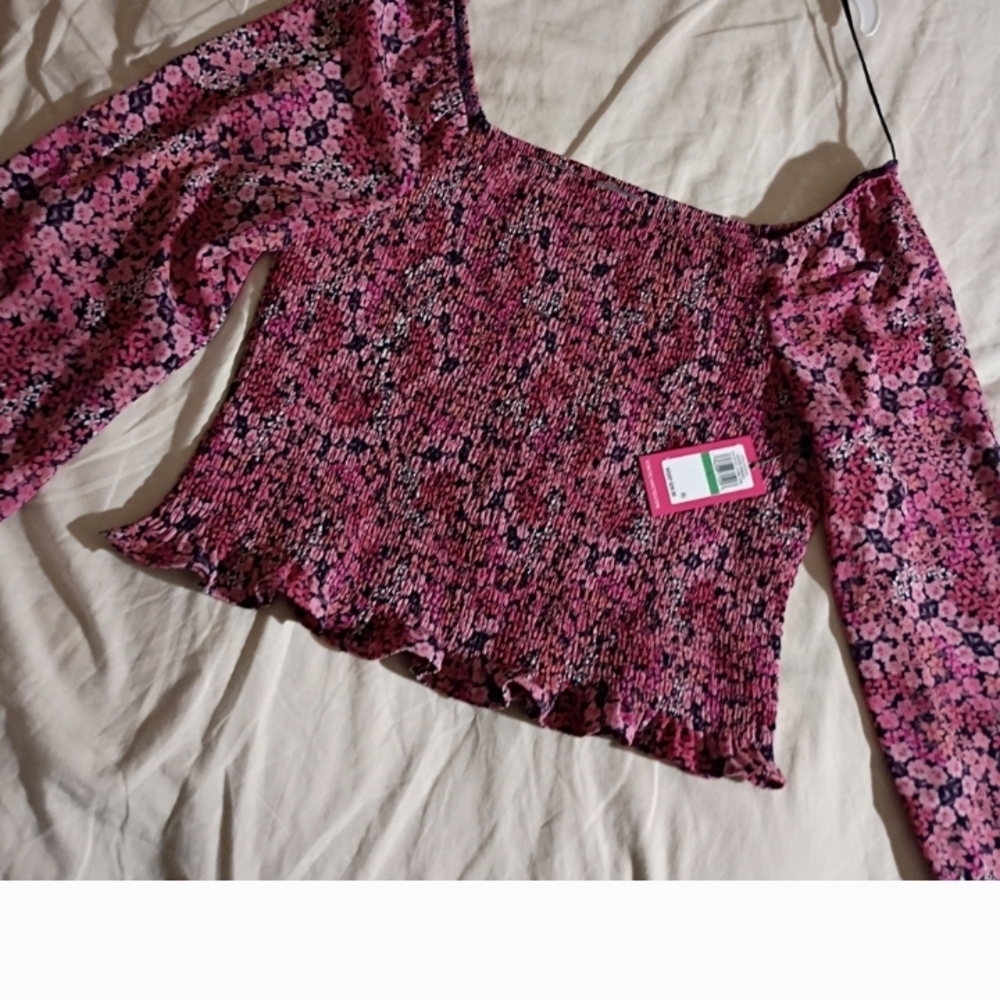 Cosmo Pink Textured Fabric